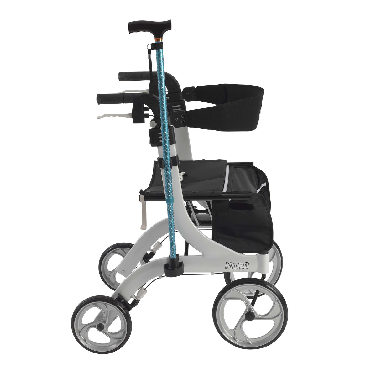 Nitro Rollator Rolling Walker Cane Holder