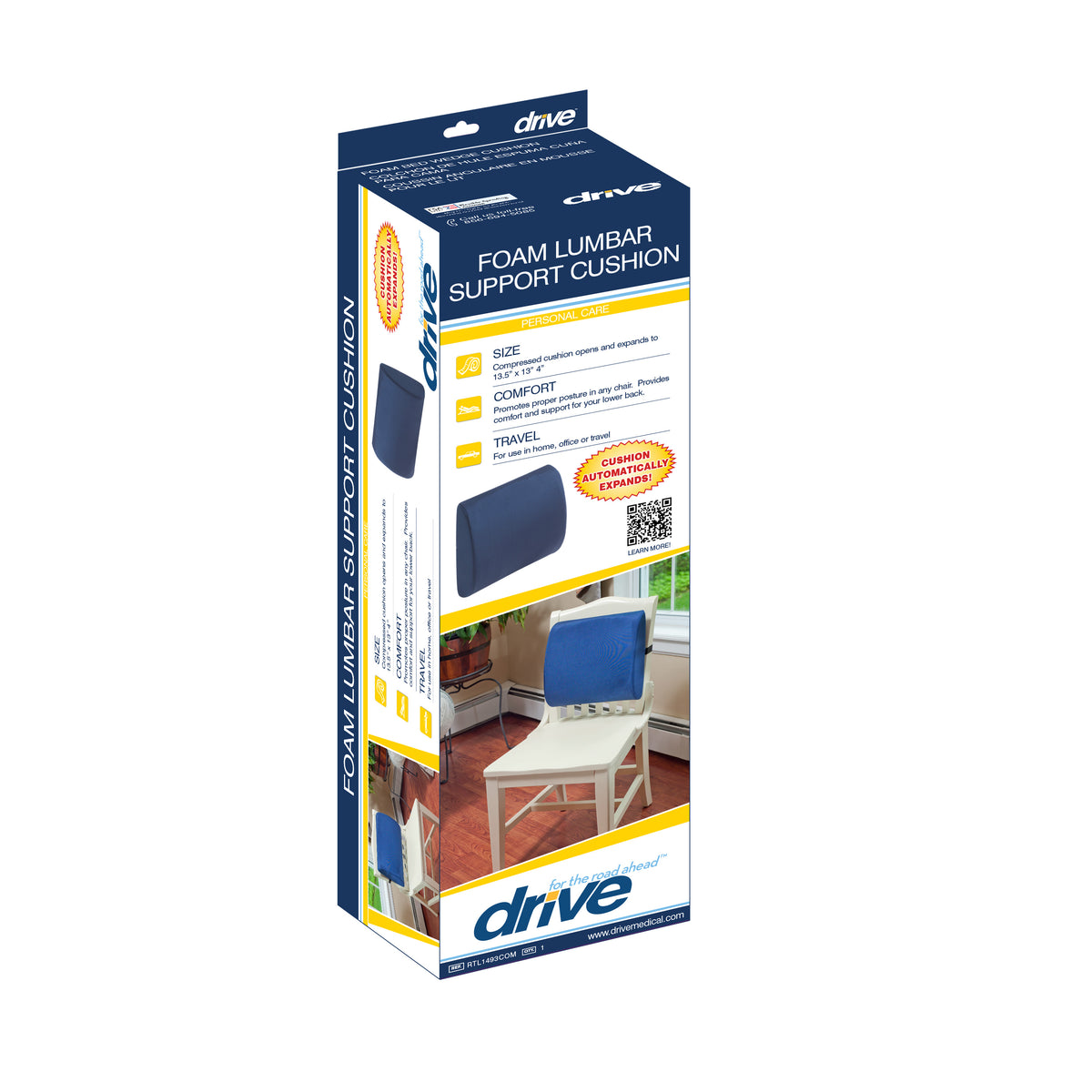 Compressed Lumbar Cushion