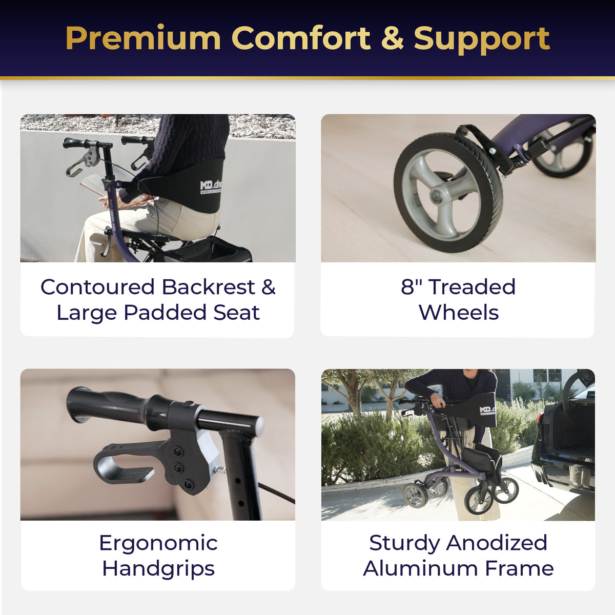 MD by Drive Excursion X20 Rollator