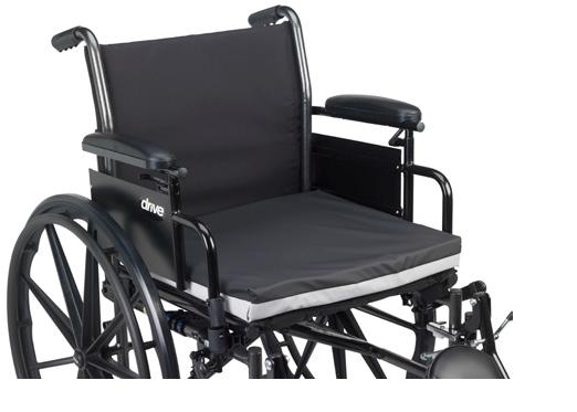 Gel-U-Seat Lite General Use Gel Cushion with Stretch Cover, 18" x 22" x 2"