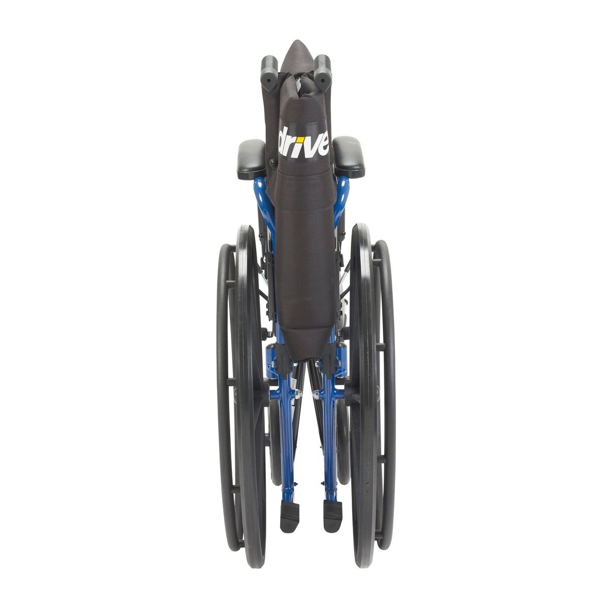 Blue Streak Wheelchair with Flip Back Desk Arms, 16" Seat, Elevating Leg Rests - view 6