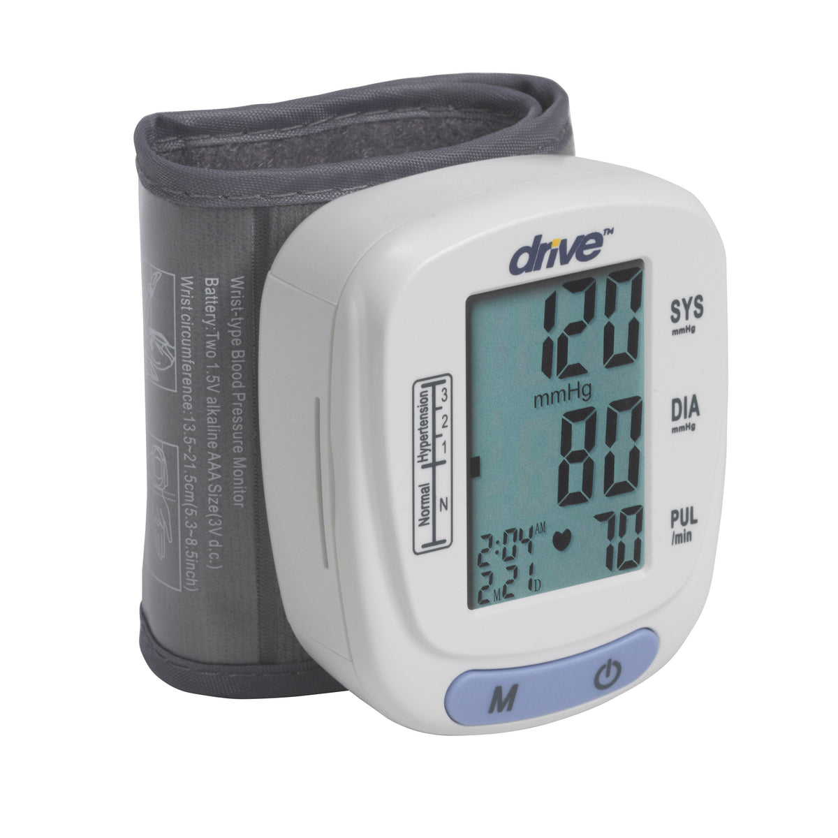 Automatic Blood Pressure Monitor, Wrist Model
