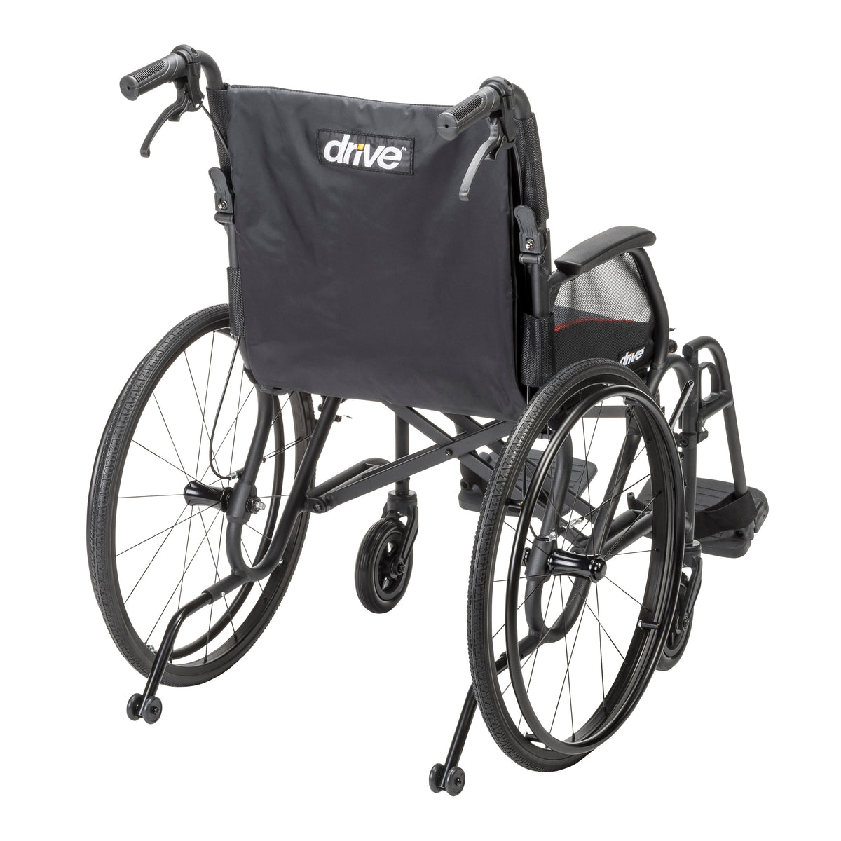AeroFly™ Ultra-Lite Wheelchair, Matte Black, 18"