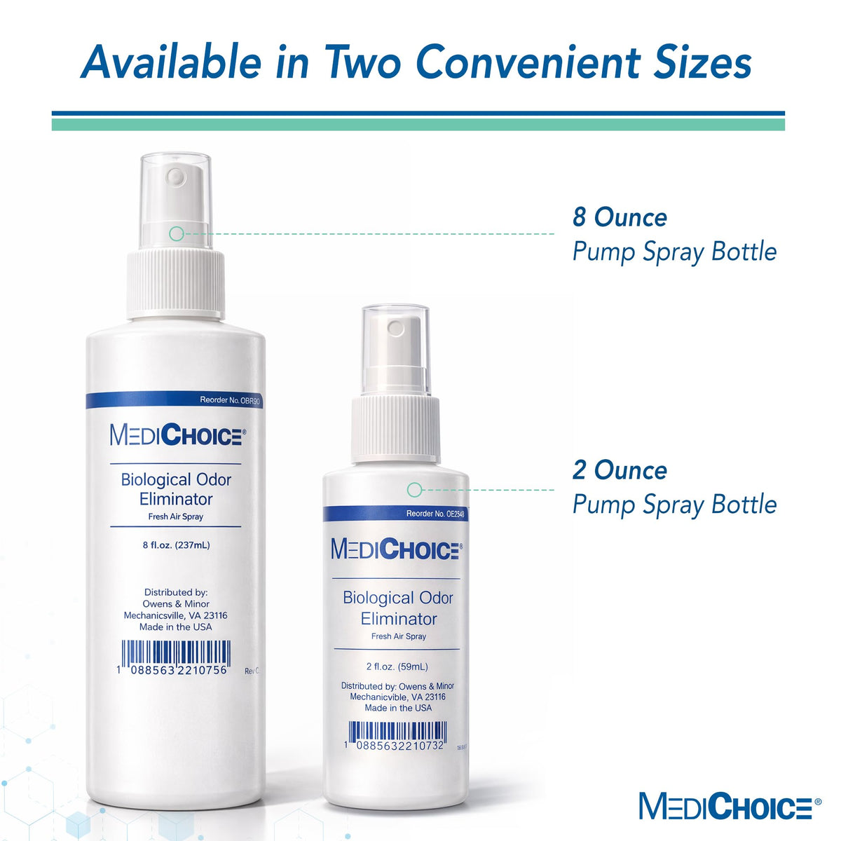 MediChoice Biological Odor Eliminator Pump Spray