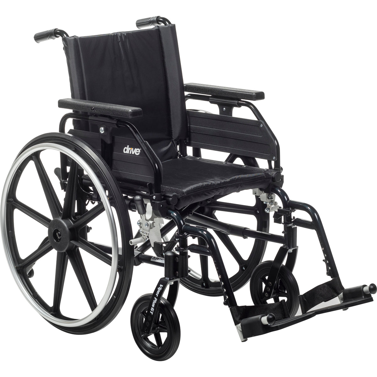 Viper Plus GT Wheelchair with Universal Armrests, 16" Seat, Swing-Away Footrests