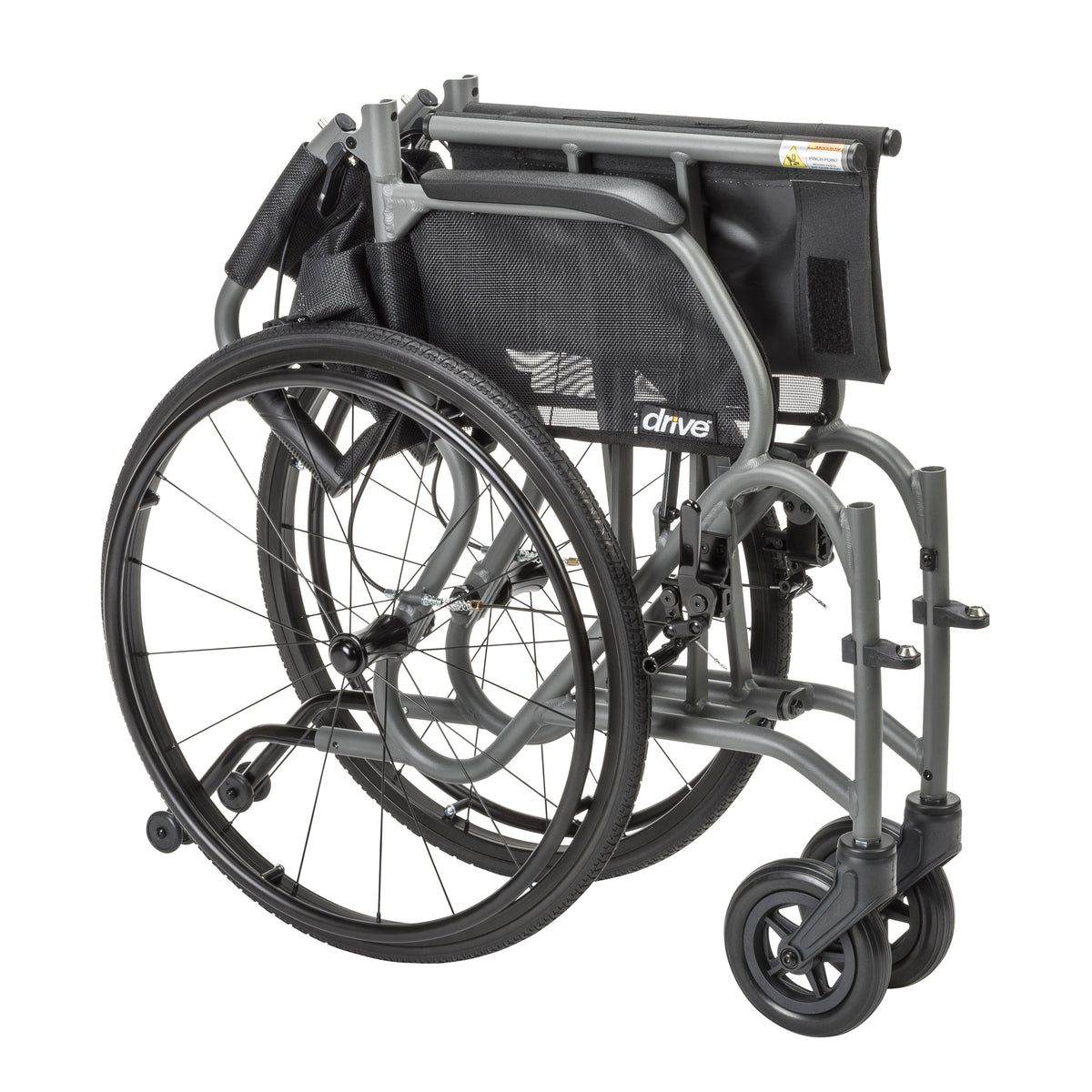 AeroFly™ Ultra-Lite Wheelchair, Matte Gray, 18"