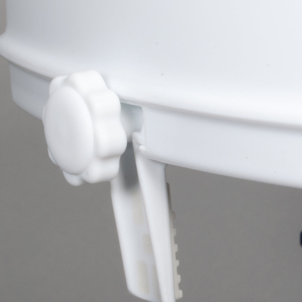 Raised Toilet Seat with Lock, Standard Seat, 4"