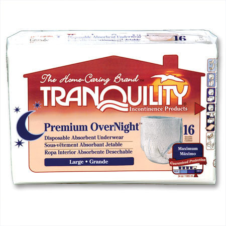 Tranquility® OverNight&trade; Disposable Underwear (2)