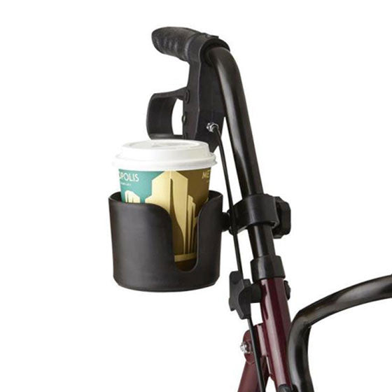 Cup and Cane Holder for Walker/Rollator