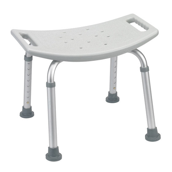 Deluxe Aluminum Shower Chair with Removable Back (3)
