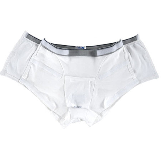 Men's Washable Incontinence underwear Adults Patient Reusable Breathable  Boxer