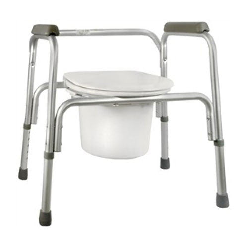 SunMark® 3-N-1 Extra Wide Bariatric Commode Chair (2)