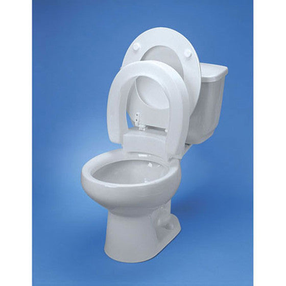 Hinged Elevated Toilet Seat (2)